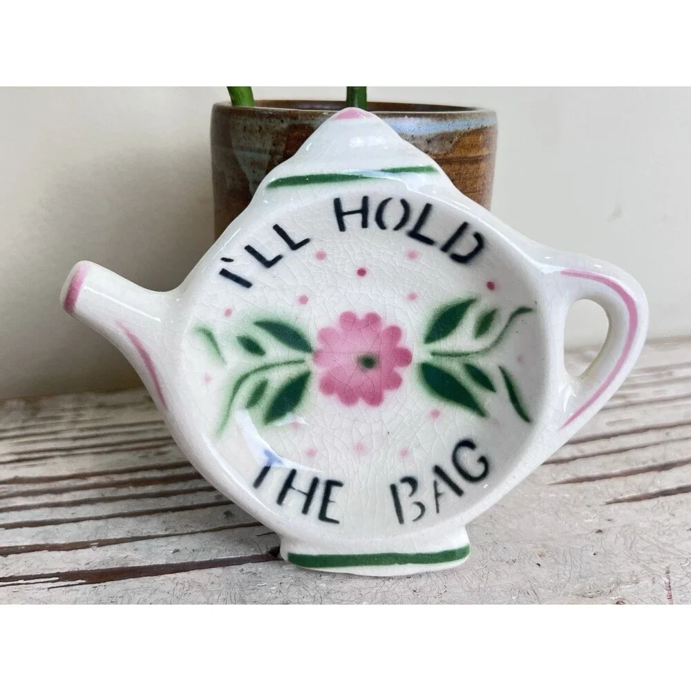 Vintage Tea Bag Holder  
